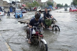 Le Pakistan est lourdement endeuillé par les moussons. KEYSTONE/AP/Fareed Khan